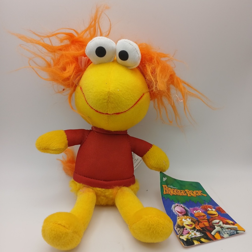 Fraggle Rock Muppets Jim Henson Red Plush 8" Toy Stuffed Animal Doll Rare New